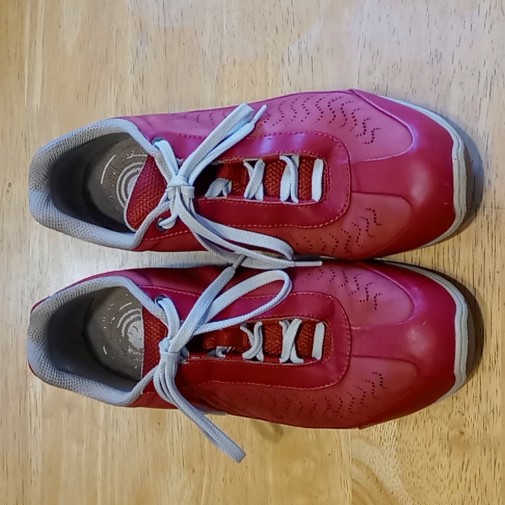 Dr. Andrew Weil Red Sneakers